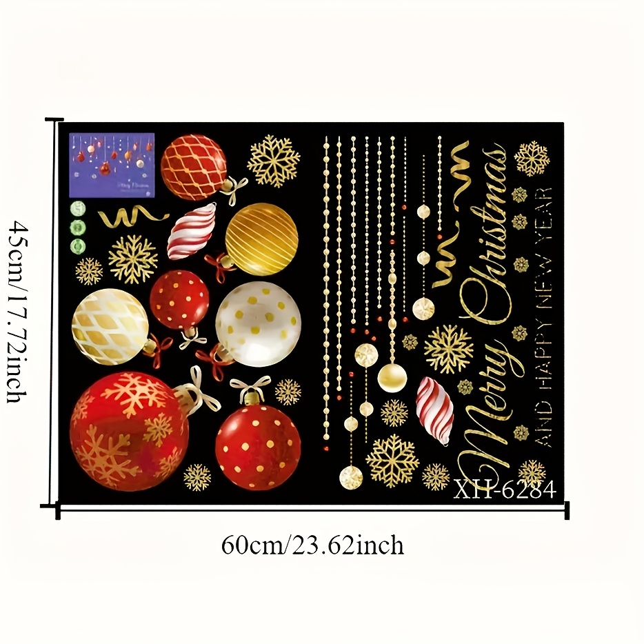 1pc Reusabl Window Stickers -  - Snowflake Window Decal avis et prix