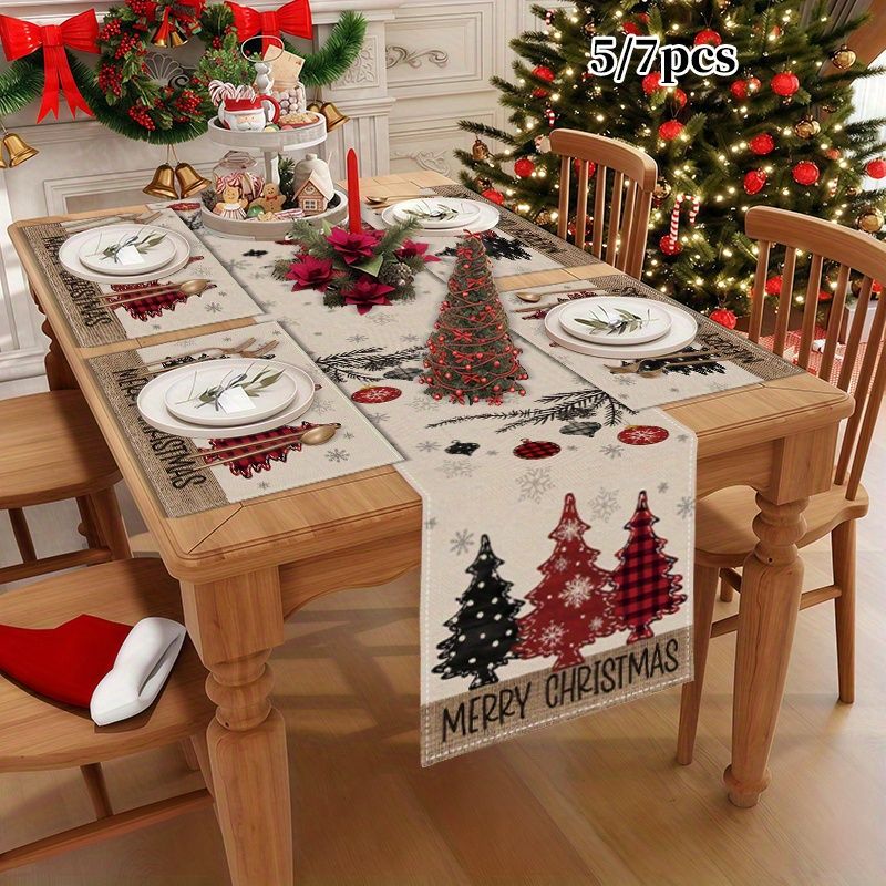 American Country Christmas Tab - Christmas Table Runner avis et prix