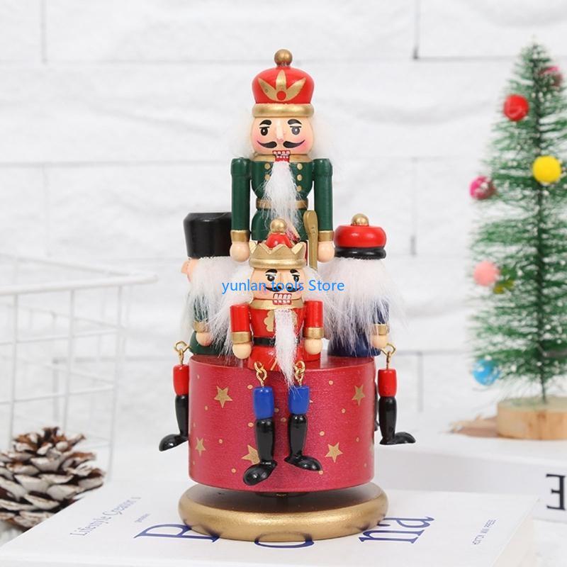 50LB 4 in 1 Wooden Nutcracker  - Nutcracker Figurine avis et prix