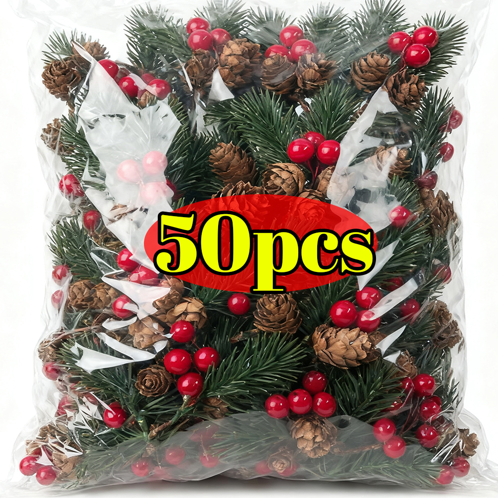 5/50Pcs Christmas Artificial P - Christmas Tree Artificial avis et prix