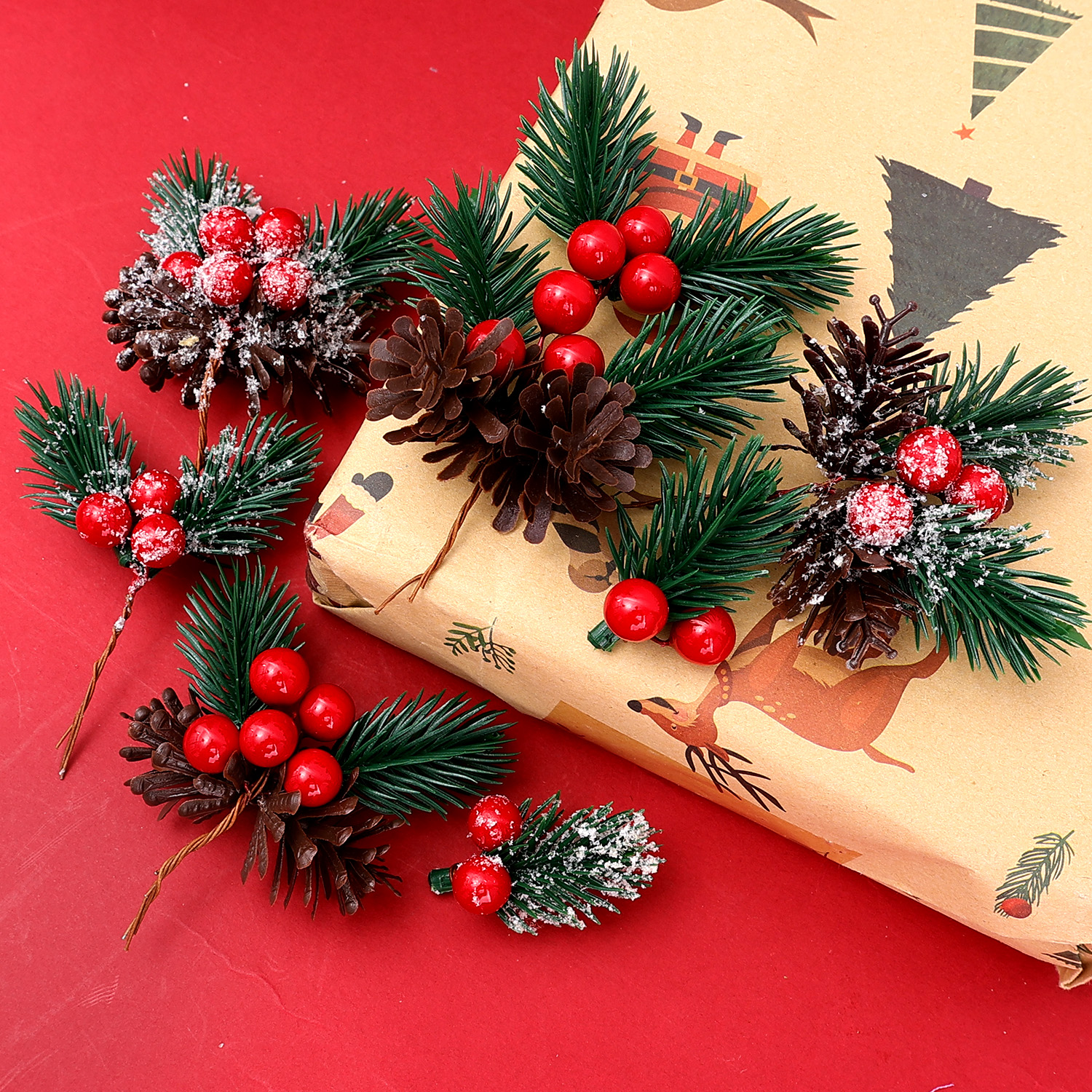 5/50Pcs Christmas Artificial P - Christmas Tree Artificial avis et prix