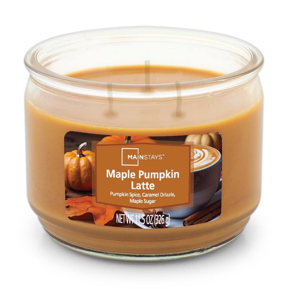 Maple Pumpkin Latte Scented Tr - Holiday Candle Set avis et prix