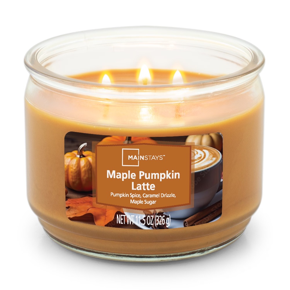 Maple Pumpkin Latte Scented Tr - Holiday Candle Set avis et prix