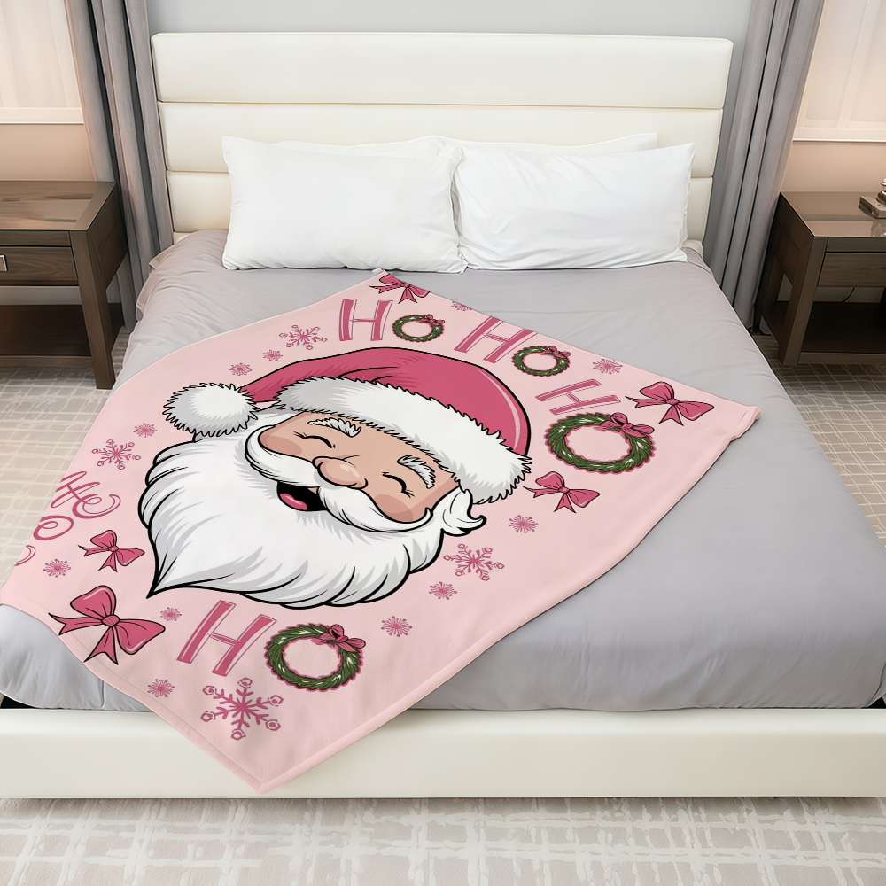 Pink Christmas Blanket Throw S - Christmas Throw Blanket avis et prix