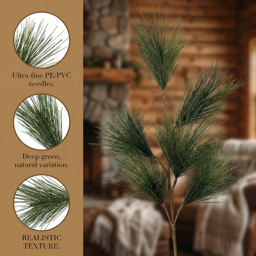 Realistic Artificial Pine Bran - Christmas Tree Artificial avis et prix