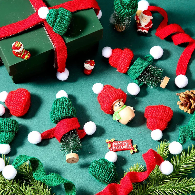 1-10pcs Christmas Doll Mini Fi - Santa Hat Plush avis et prix