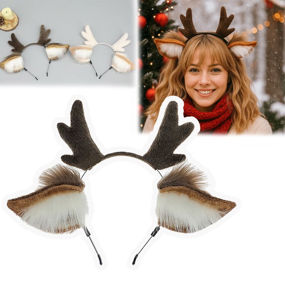 Unisex Deer Ears Reindeer Antl - Reindeer Antlers Headband avis et prix