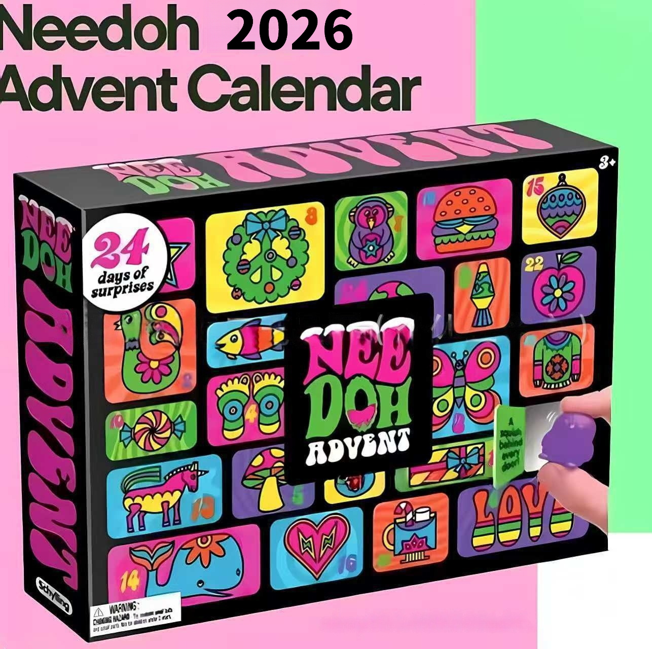 Nee Doh Advent Calendar 24Pcs  - Advent Calendar Gift avis et prix