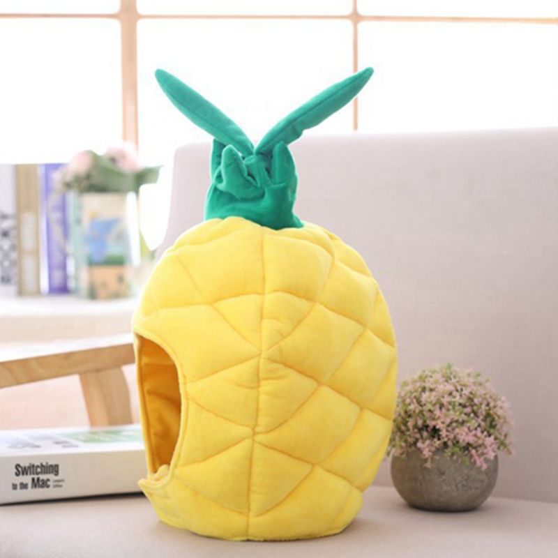 Funny Pineapple Fruit Plush Ha - Santa Hat Plush avis et prix
