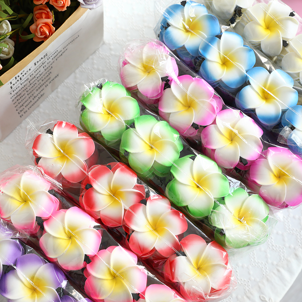 10PCS Hawaiian PE Foam Plumeri - Christmas Wreath Fake avis et prix