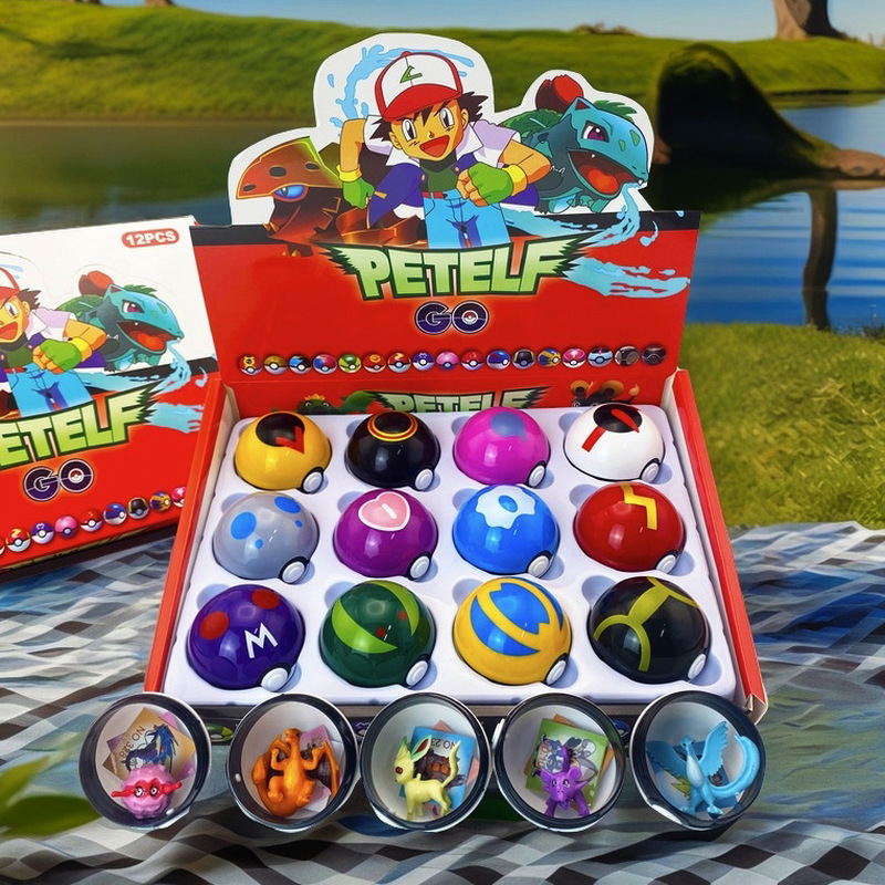12pcs Pokemon Blind Ball Rando - Ornament Ball Set avis et prix