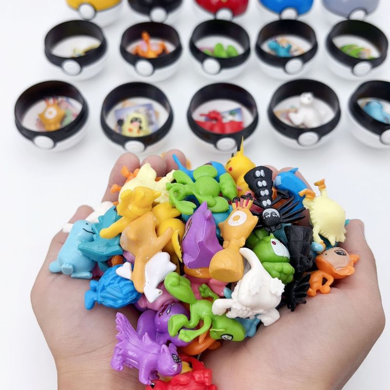 12pcs Pokemon Blind Ball Rando - Ornament Ball Set avis et prix