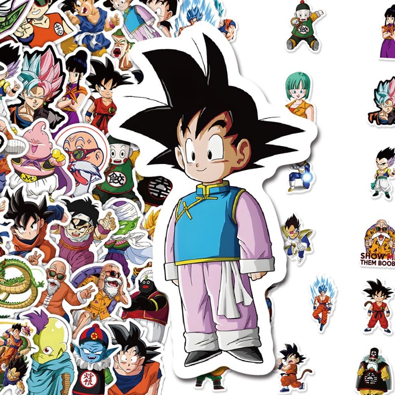 60pcs Anime Dragon Ball sticke - Ornament Ball Set avis et prix