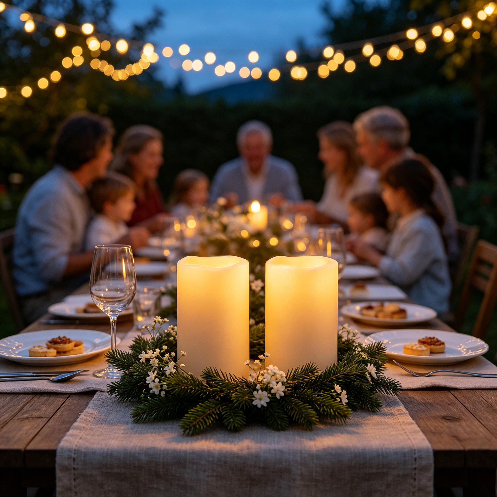Flameless LED Pillar Candle Wa - Christmas Lights Outdoor avis et prix