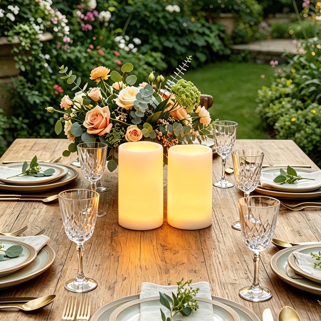 Flameless LED Pillar Candle Wa - Christmas Lights Outdoor avis et prix