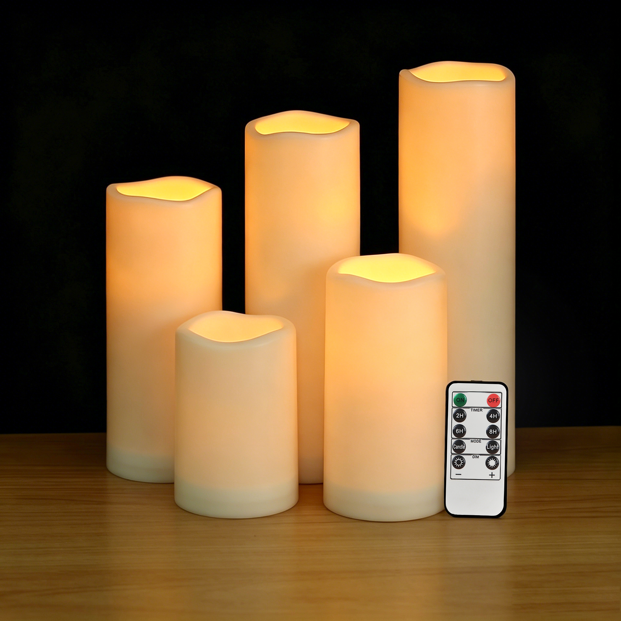 Flameless LED Pillar Candle Wa - Christmas Lights Outdoor avis et prix