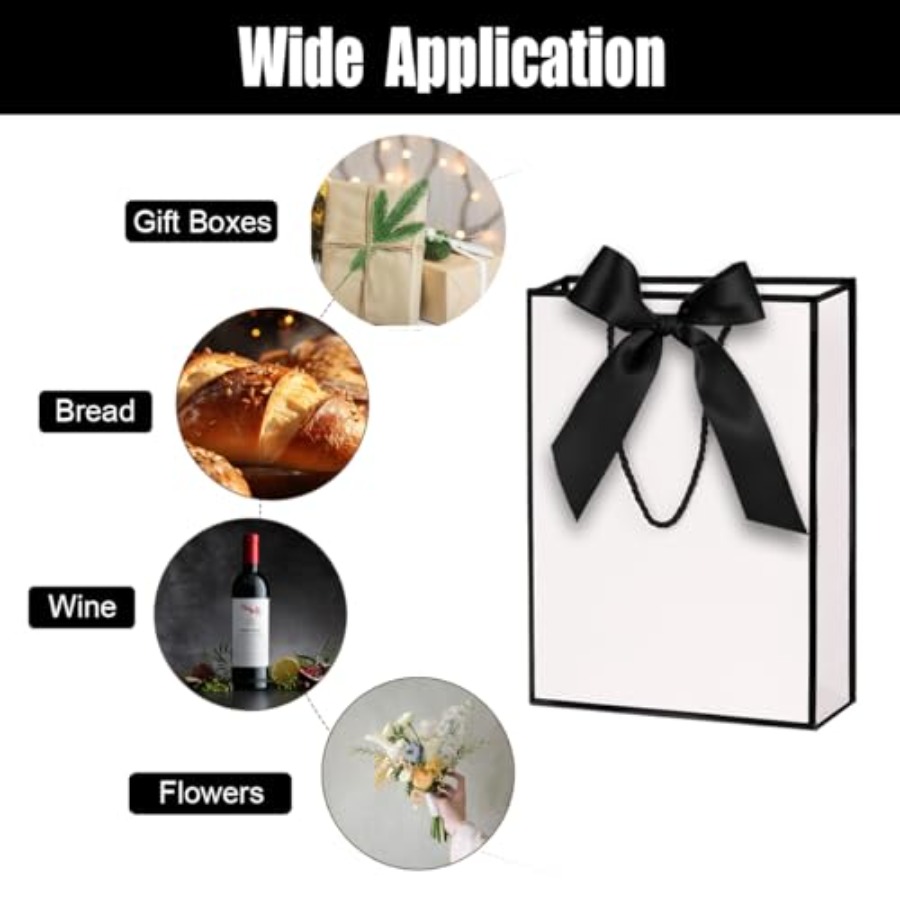 Gift Bags for Presents, 2 Pack - Ribbon Bow Gift avis et prix