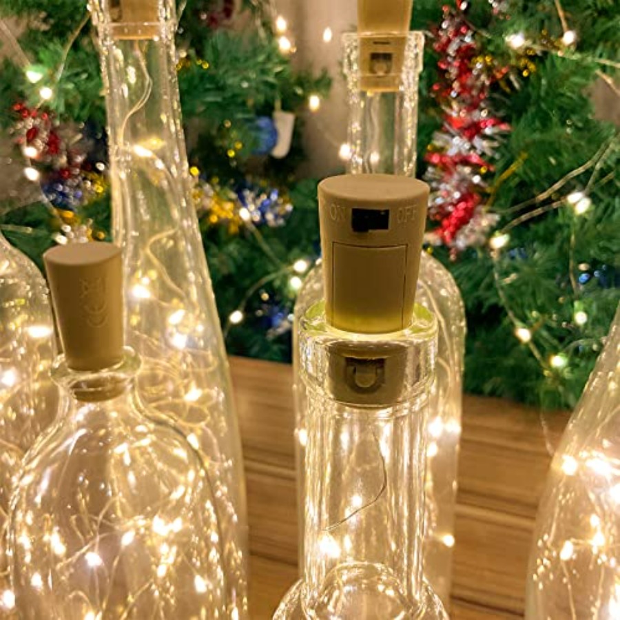 Wine Bottle Lights with Cork,  - Led Fairy String Lights avis et prix