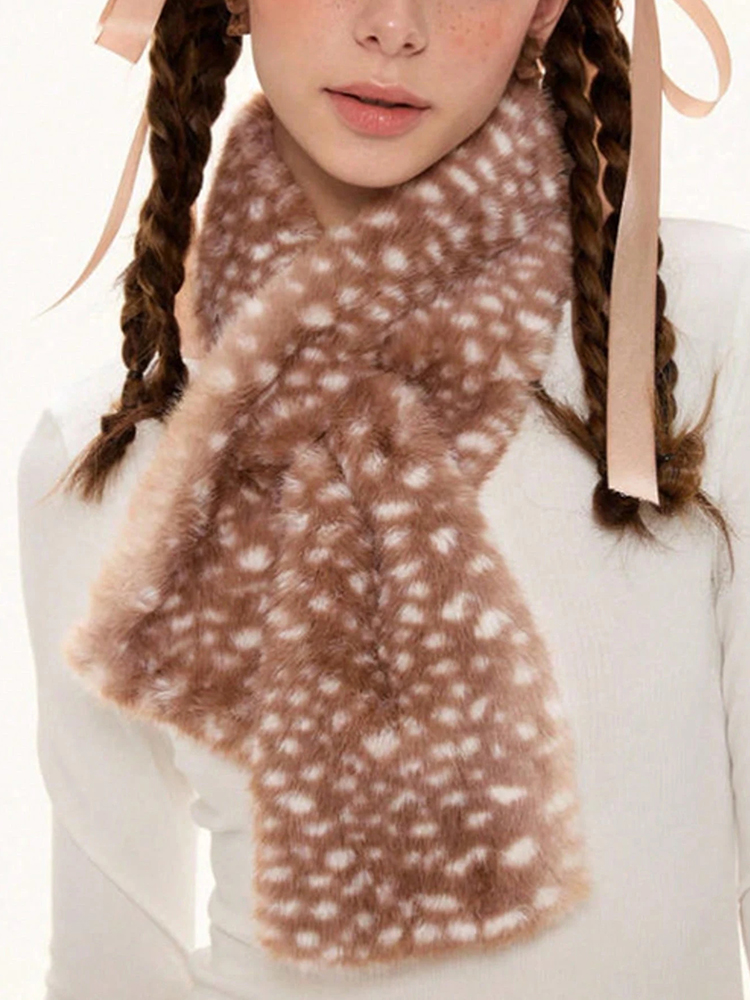 Winter Harajuku Elk Plush Scar - Reindeer Antlers Headband avis et prix