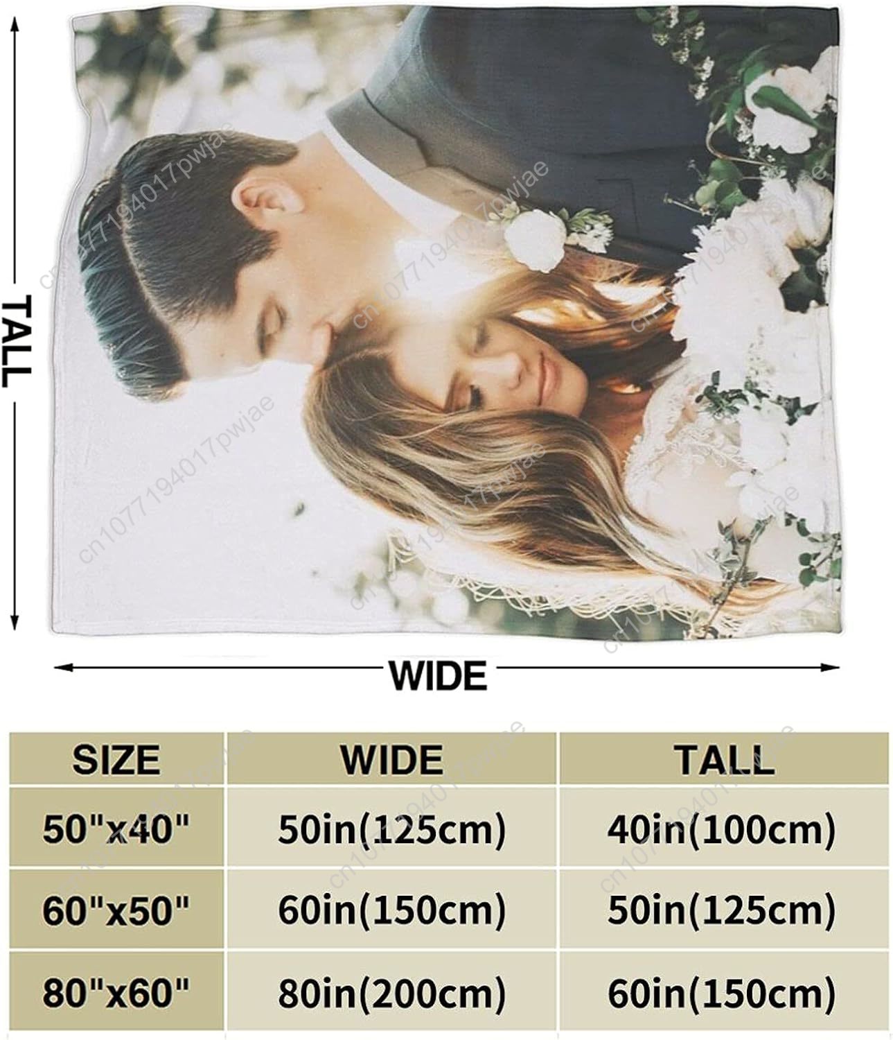 Custom Blanket with Photos Tex - Christmas Throw Blanket avis et prix