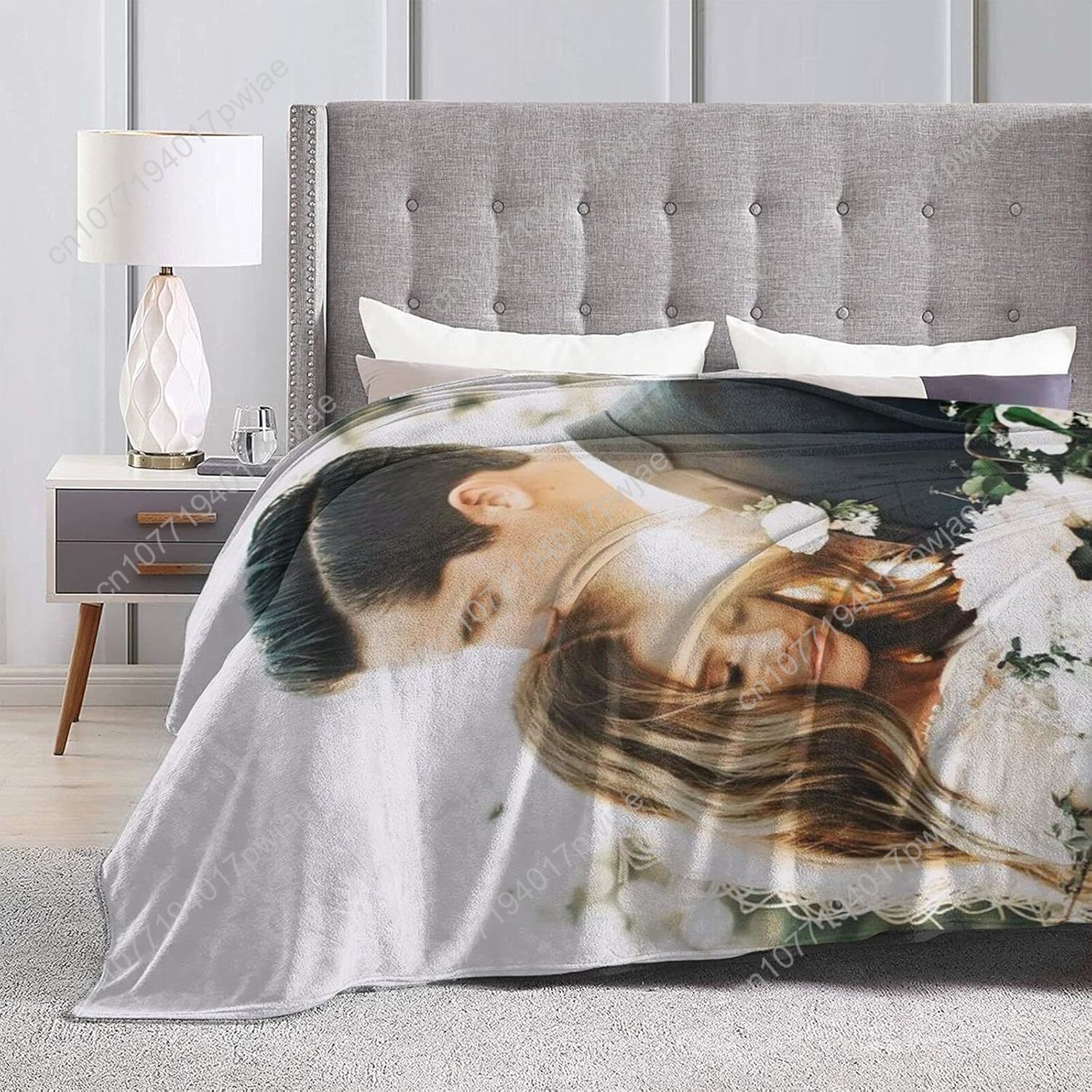 Custom Blanket with Photos Tex - Christmas Throw Blanket avis et prix