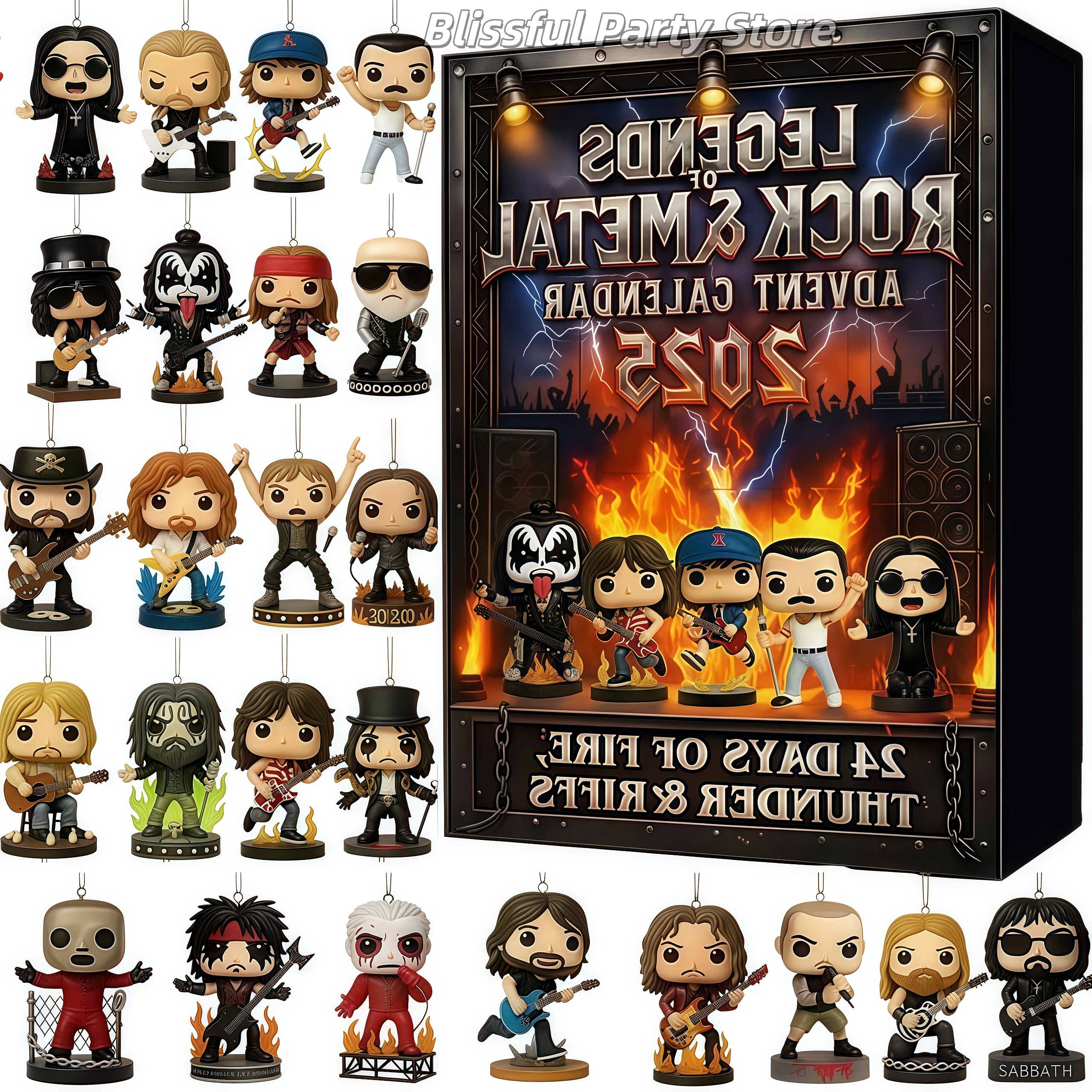 Rock and Metal Advent Calendar - Advent Calendar Gift avis et prix
