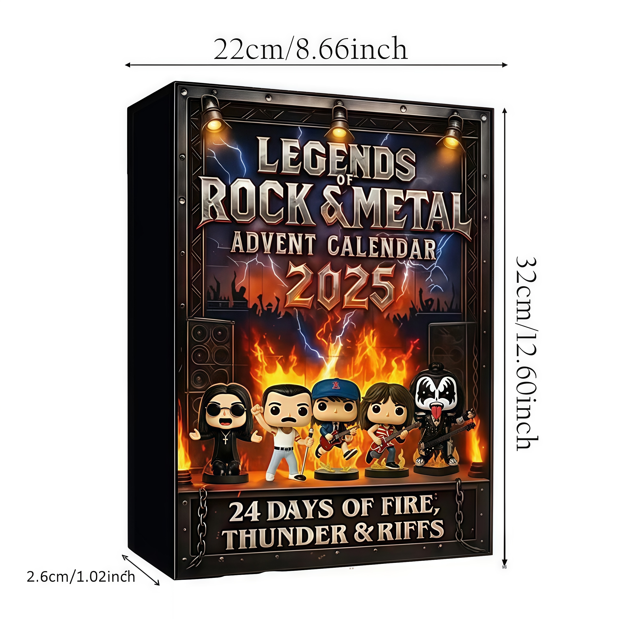 Rock and Metal Advent Calendar - Advent Calendar Gift avis et prix