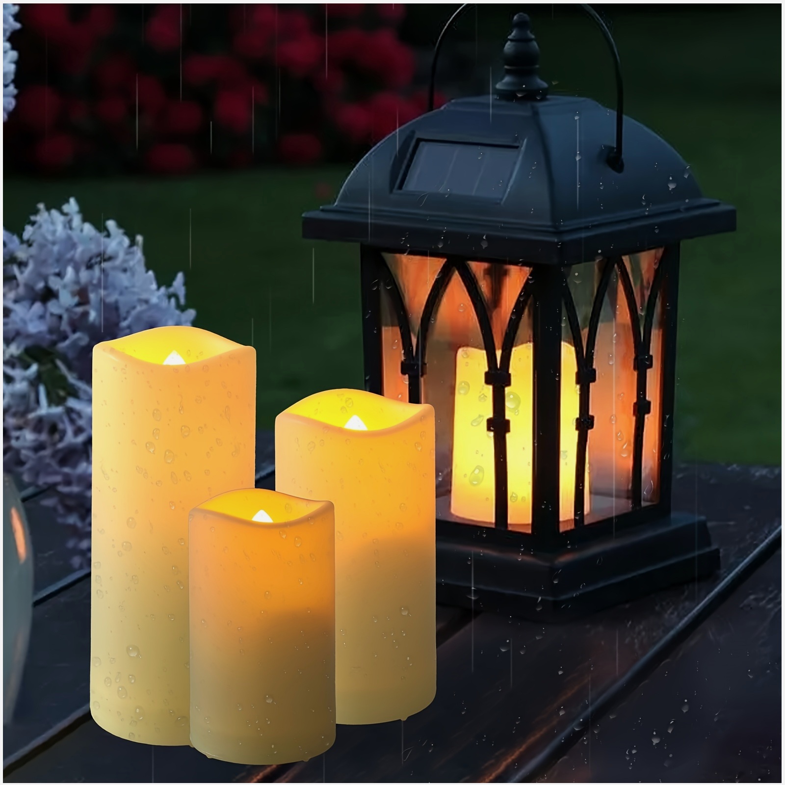 72-Piece Flameless Flickering  - Holiday Candle Set avis et prix