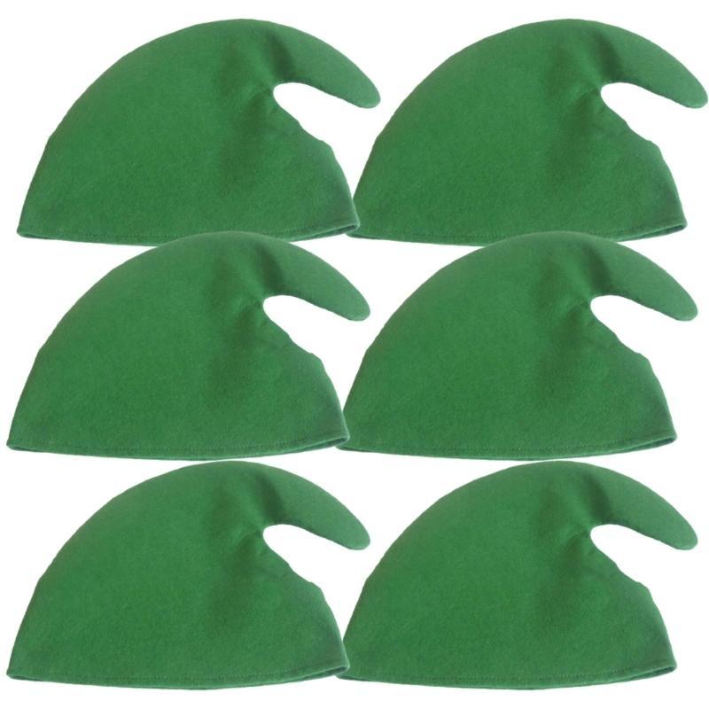 E8BD Pack of 6 Christmas Party - Elf Costume Christmas avis et prix