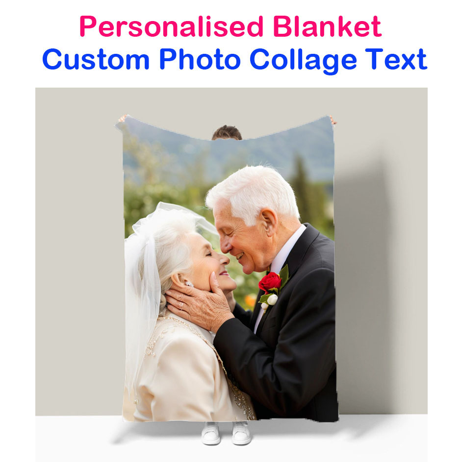 Customizable Flannel Sofa Thro - Christmas Throw Blanket avis et prix