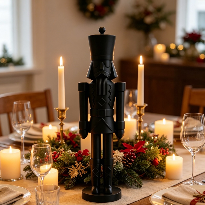 Minimalist Black Nutcracker So - Nutcracker Figurine avis et prix