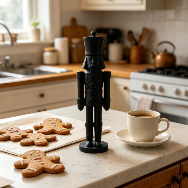 Minimalist Black Nutcracker So - Nutcracker Figurine avis et prix
