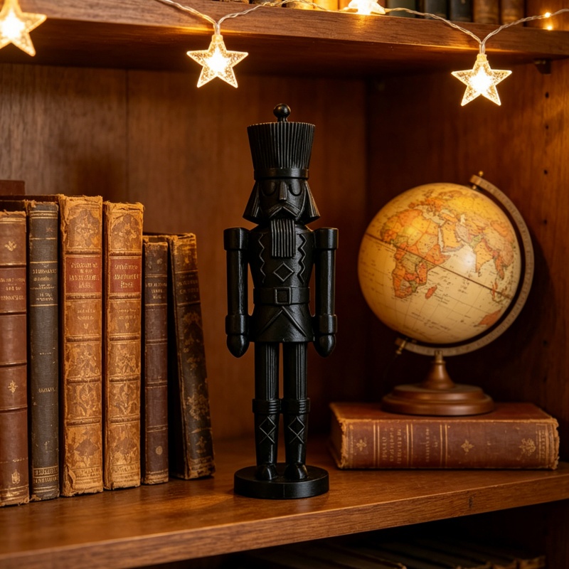 Minimalist Black Nutcracker So - Nutcracker Figurine avis et prix