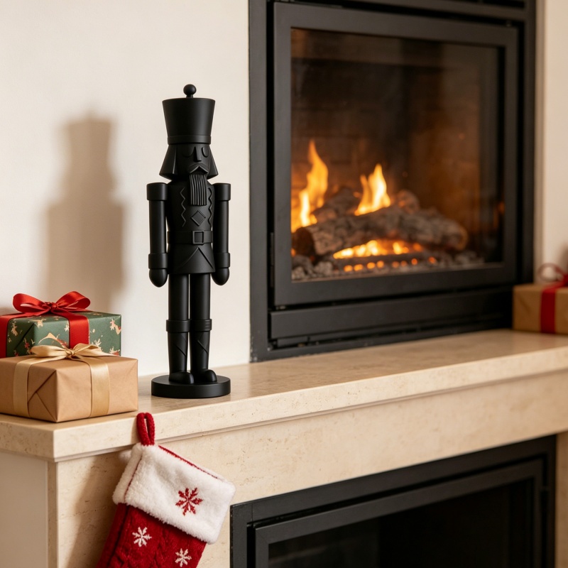 Minimalist Black Nutcracker So - Nutcracker Figurine avis et prix