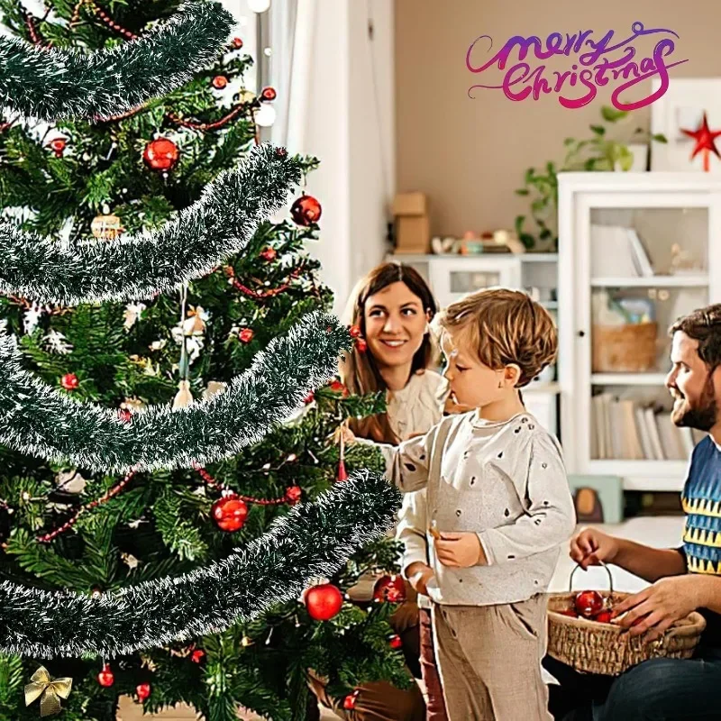 Christmas Tinsel Ribbons Strip - Tinsel Garland Decoration avis et prix