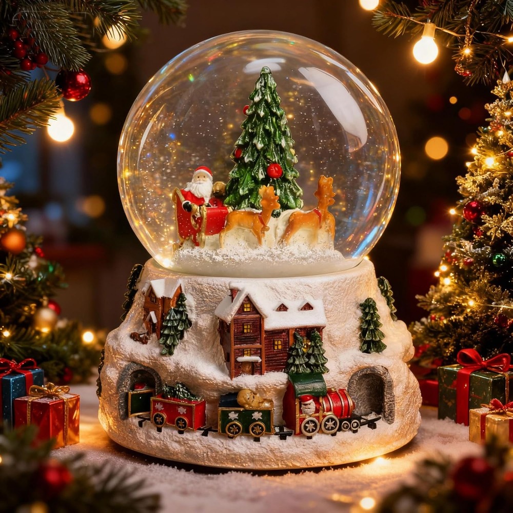 5.9-Inch Musical Snow Globe wi - Snow Globe Musical avis et prix