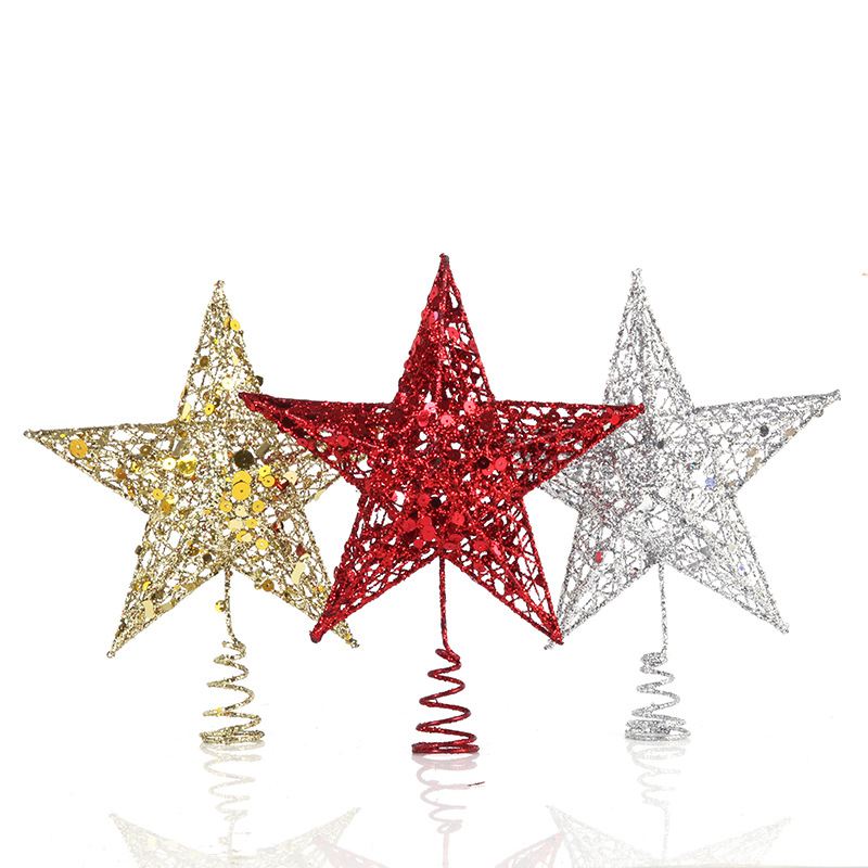 15/20/25/30cm Hollow Star Gold - Star Tree Topper avis et prix