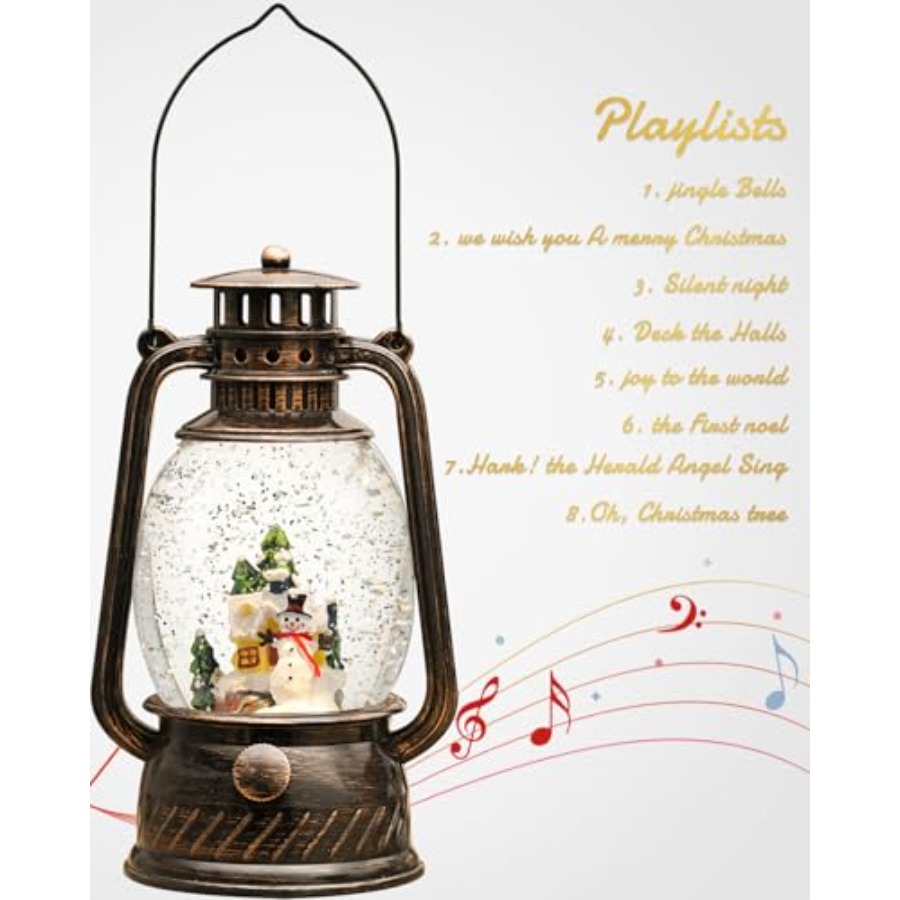 Christmas Decorations Snow Glo - Snow Globe Musical avis et prix