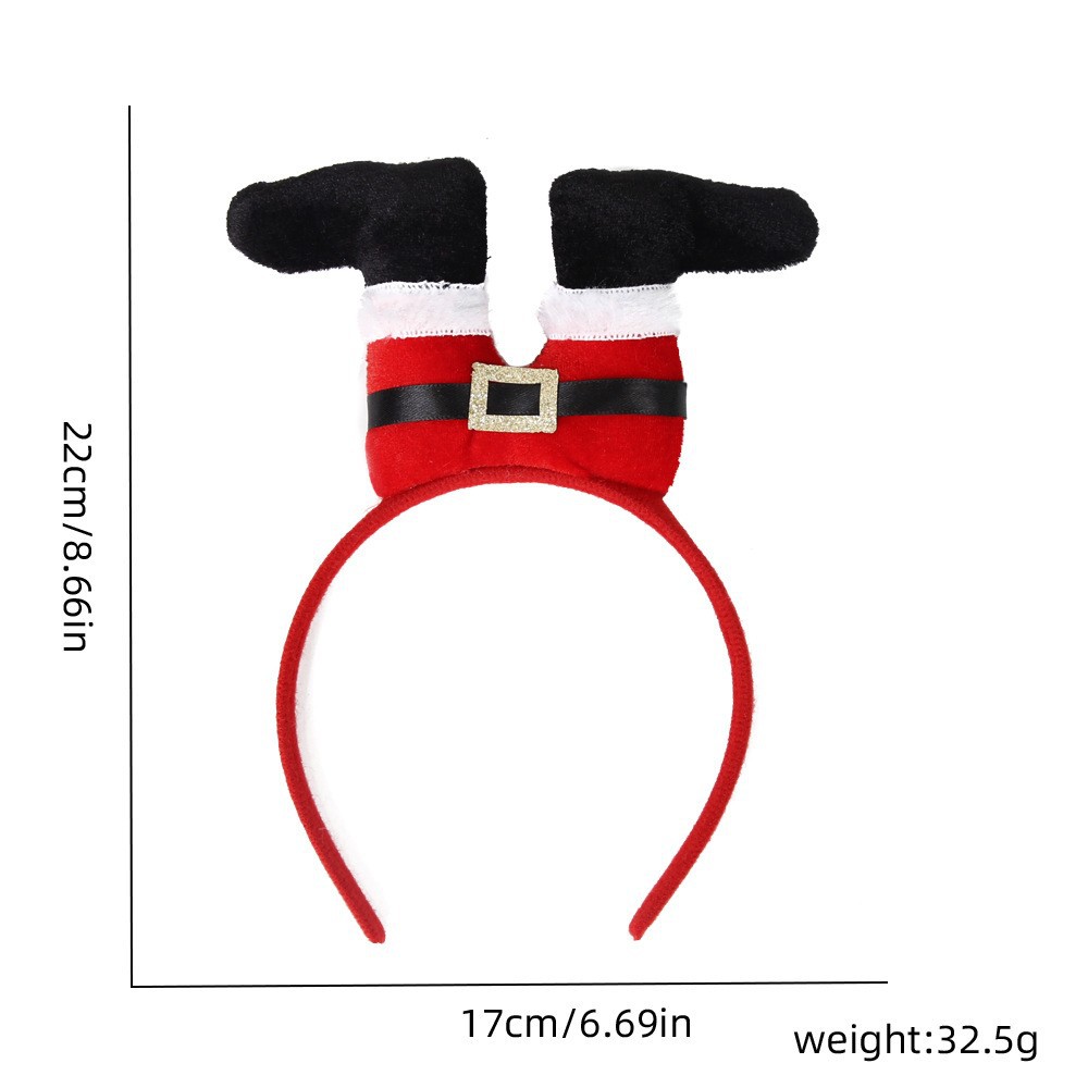 1 Piece/5Pcs Funny Santa Claus - Reindeer Antlers Headband avis et prix