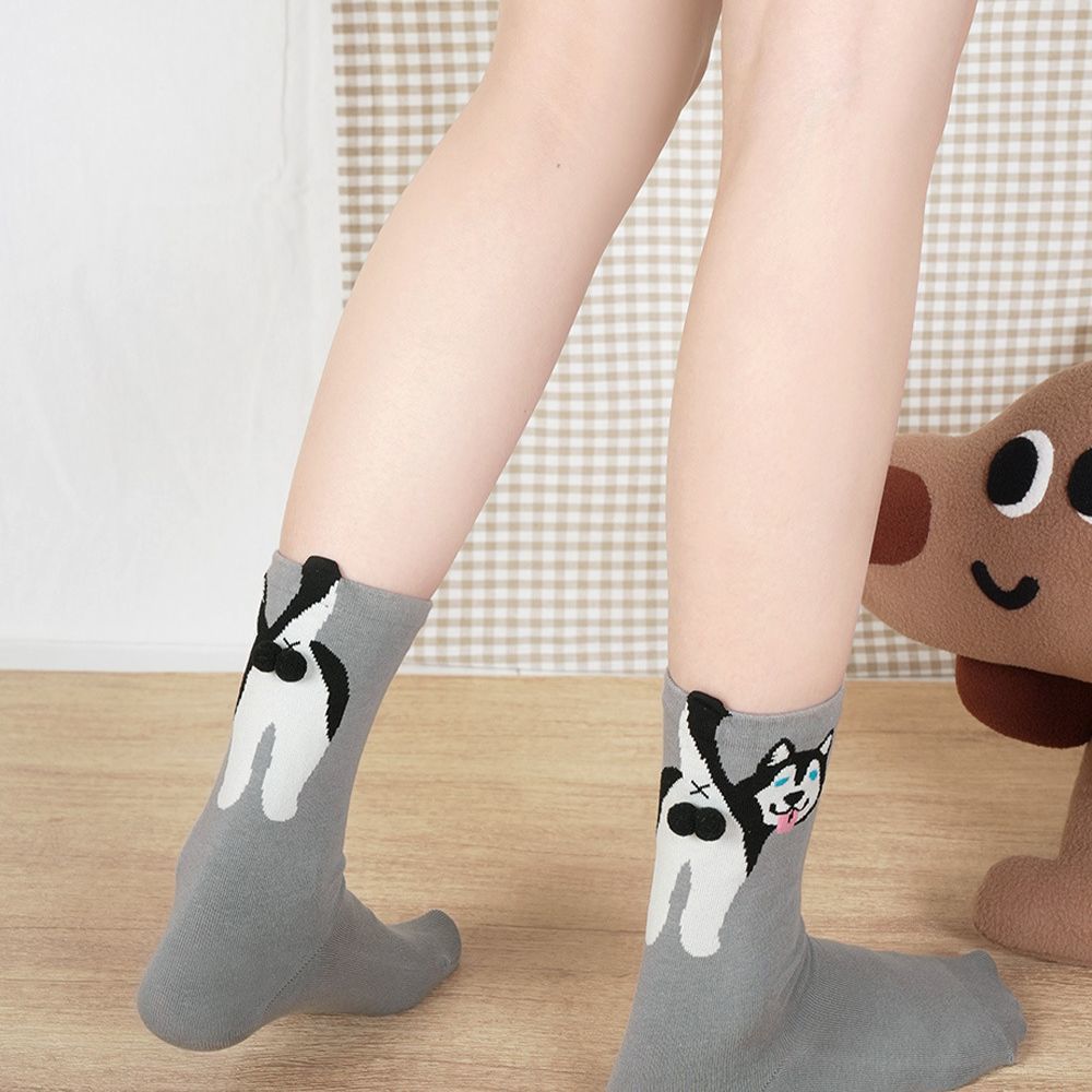Couple Cat Egg Socks 3D Funny  - Christmas Stocking Hanging avis et prix