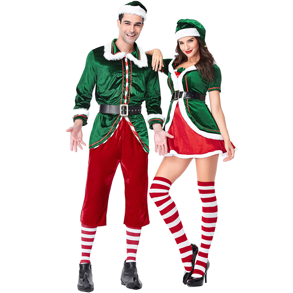 Santa Claus Costume Women Men  - Elf Costume Christmas avis et prix