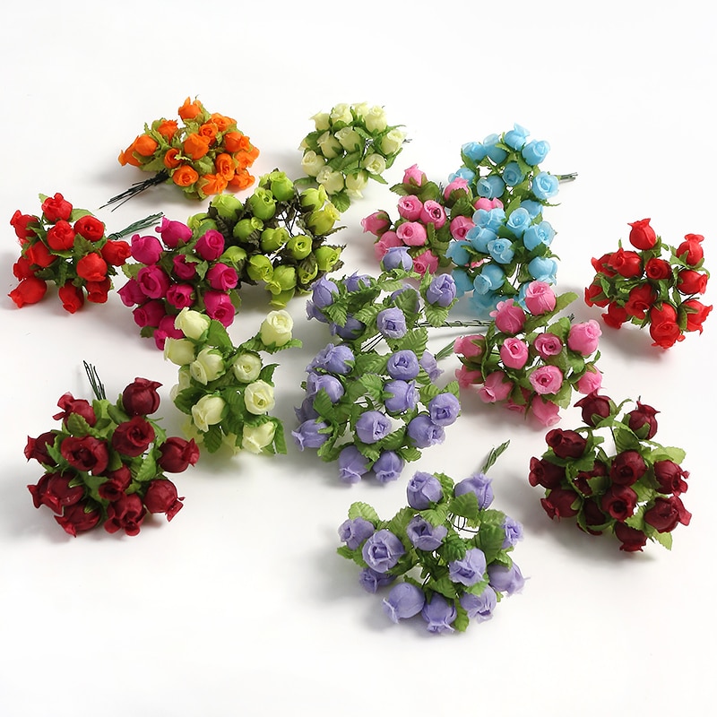 12/36/72/144PCS Rose Artificia - Christmas Wreath Fake avis et prix