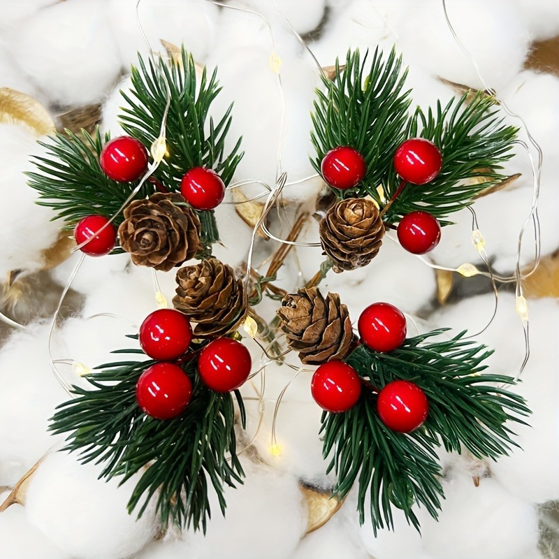 10pcs Set of Artificial Pine C - Christmas Tree Artificial avis et prix