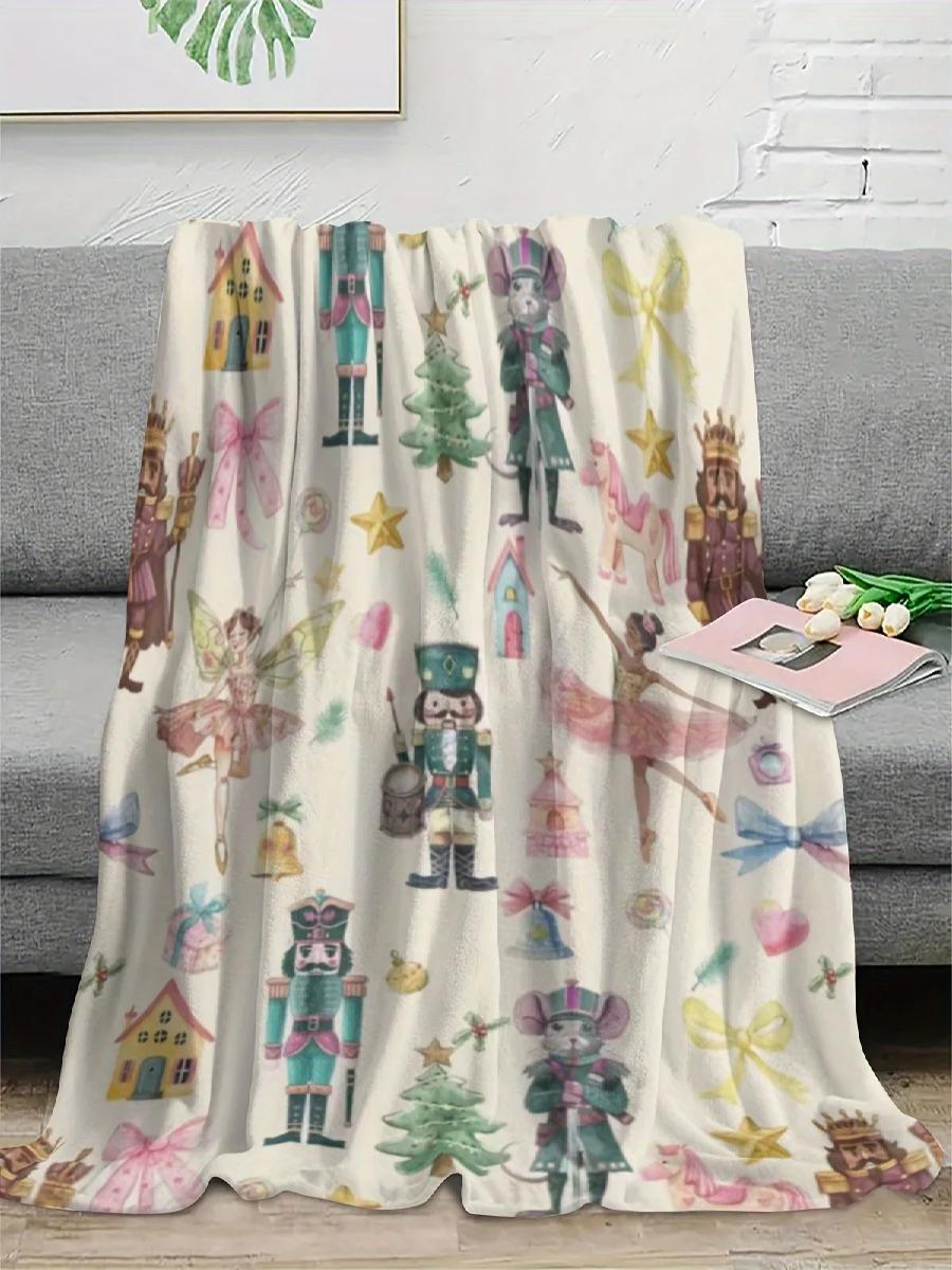 Christmas Nutcracker Ballet Fl - Christmas Throw Blanket avis et prix