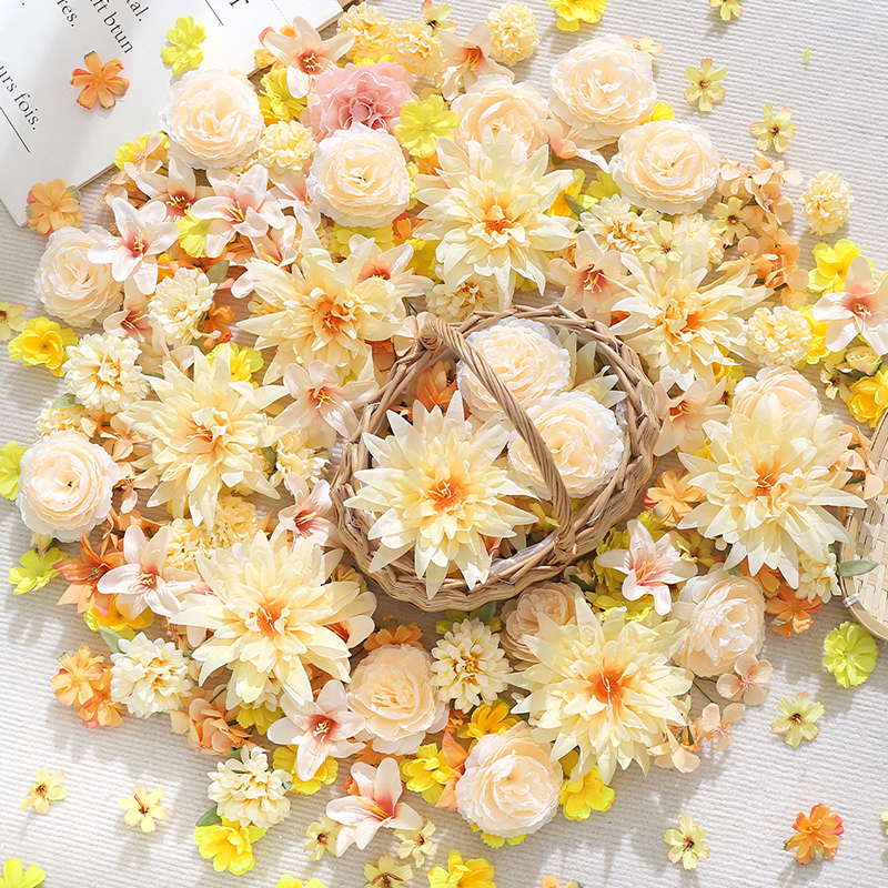 20/50Pcs Mix Yellow Artificial - Christmas Wreath Fake avis et prix