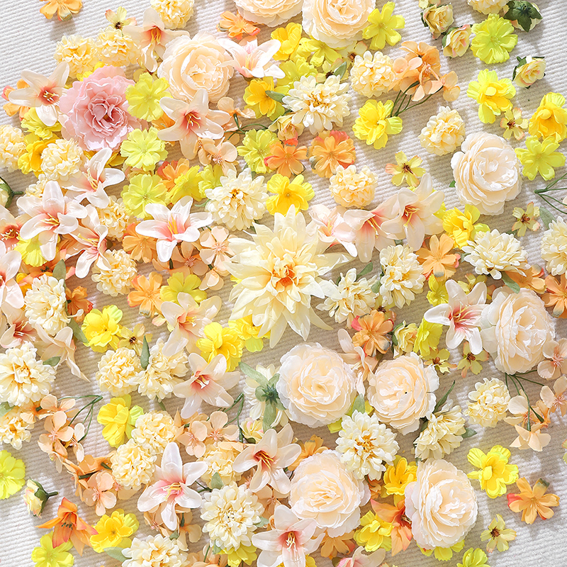 20/50Pcs Mix Yellow Artificial - Christmas Wreath Fake avis et prix