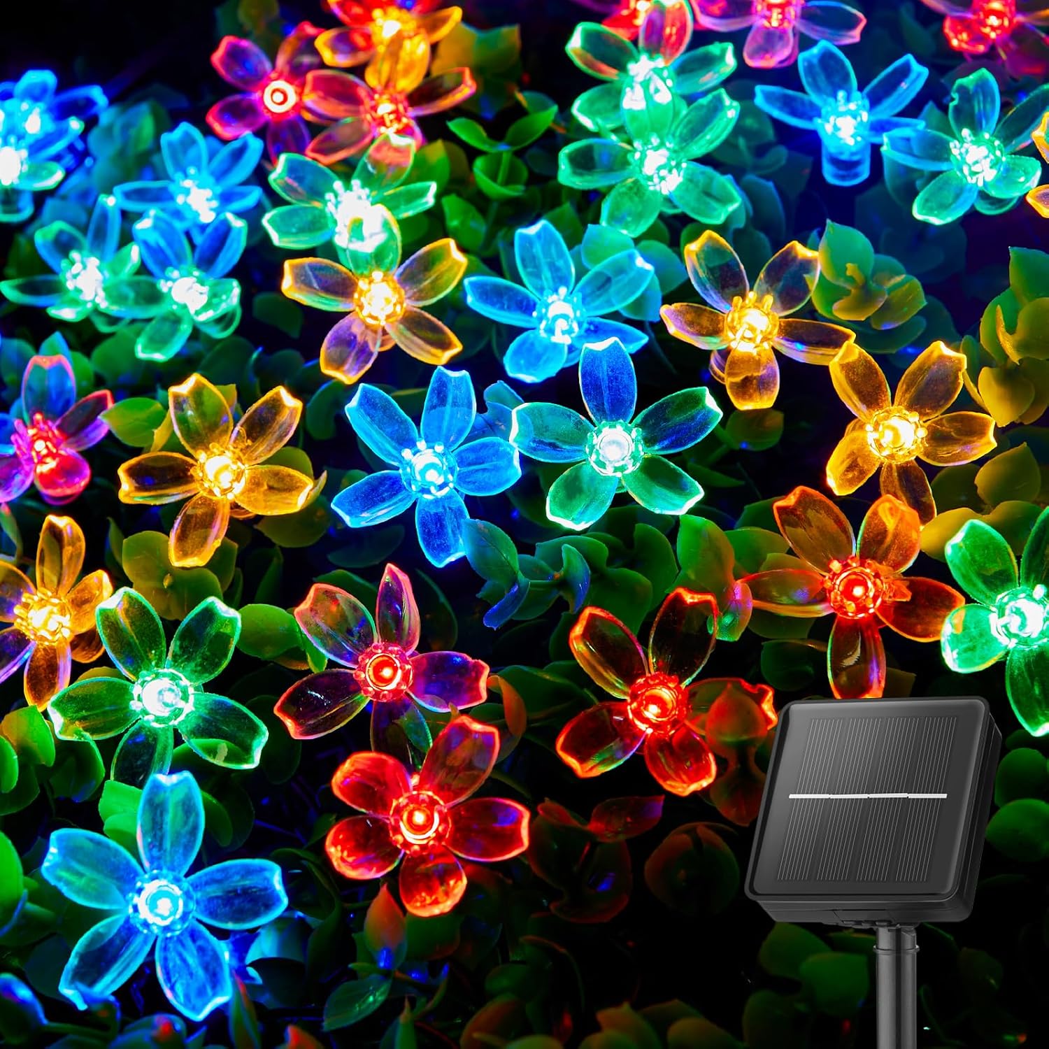 60 LED Flower Solar String Lig - Christmas Lights Outdoor avis et prix