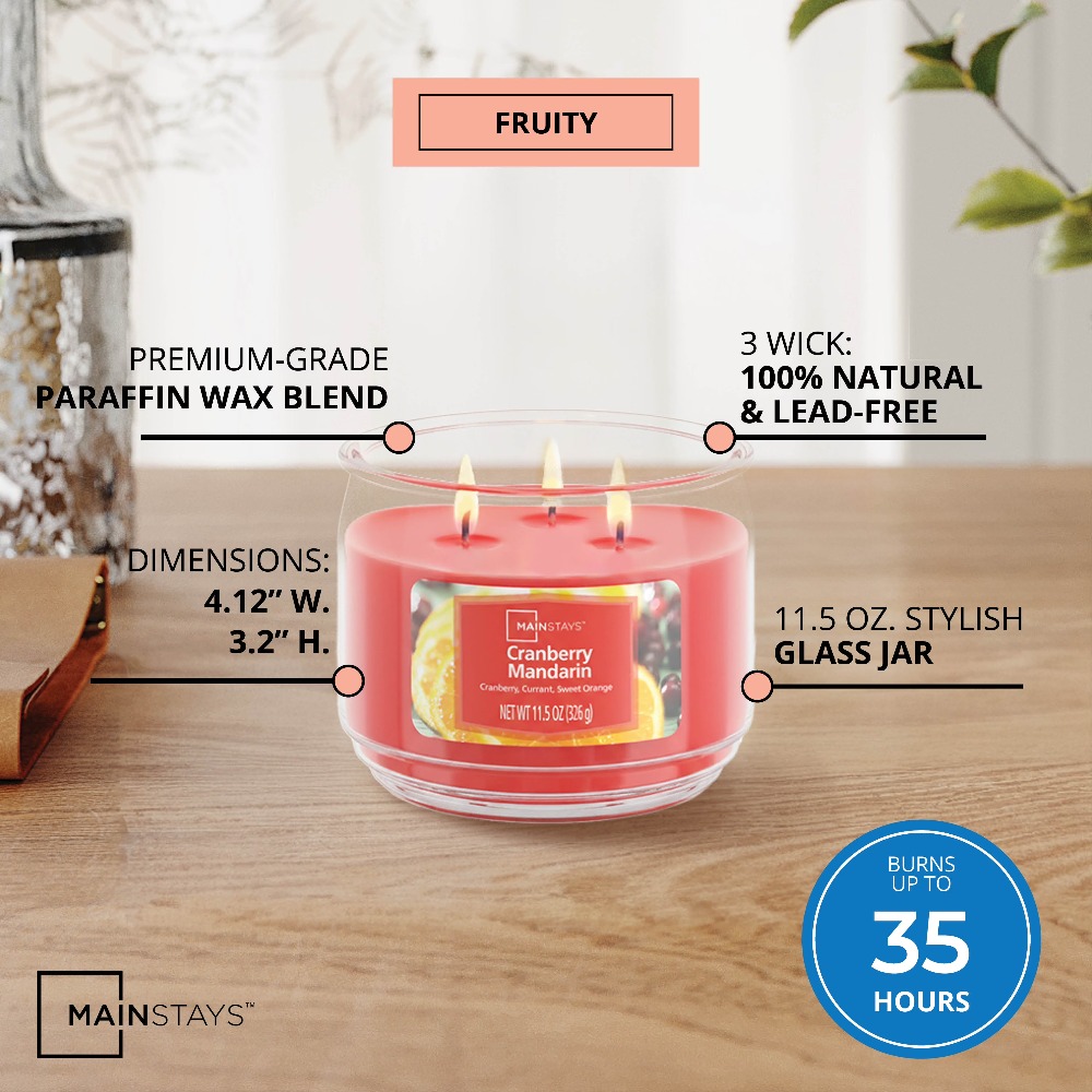 2 Pack Scented Candle Set 3 Wi - Holiday Candle Set avis et prix
