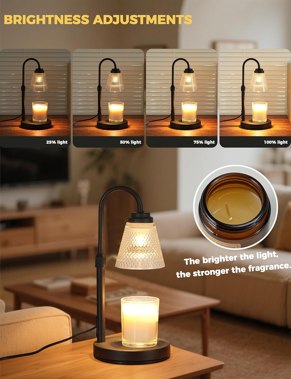 Candle Warmer Lamp with Timer  - Holiday Candle Set avis et prix