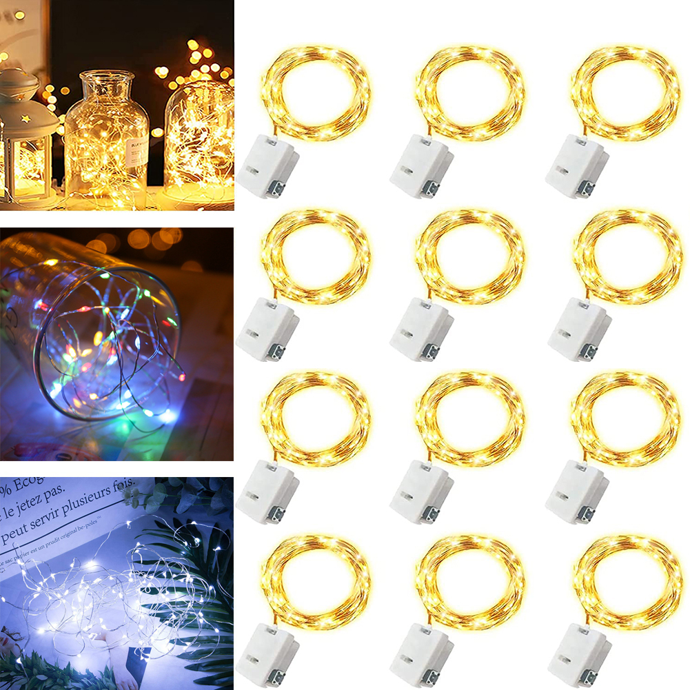 12PCS LED String Lights with 3 - Led Fairy String Lights avis et prix